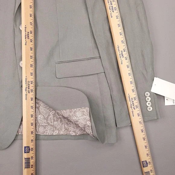 Lauren Ralph Lauren Blazer Mens 40L Ultraflex Linen Lassiter New Jacket - Picture 16 of 16